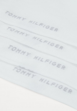 Tommy Hilfiger WOMEN SNEAKER 4 PACK Socks white ЖЕНСКИЕ КРОССОВКИ (4 УПАКОВКИ) Носки белый