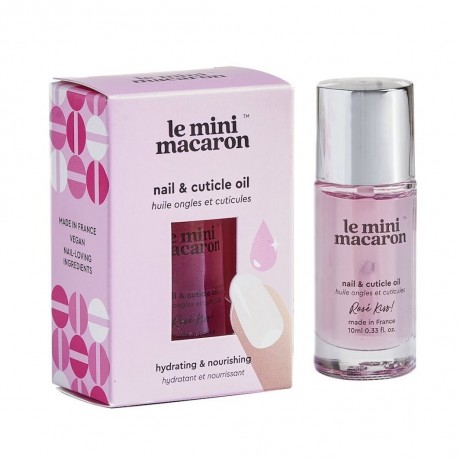 Le Mini Macaron Rose Kiss Nail & Cuticle Oil Масло для ногтей и кутикулы Rose Kiss