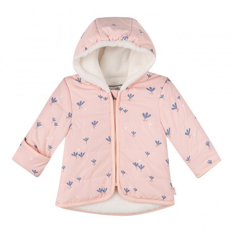 Sanetta Steppjacke mit Plusch Blumen Стеганая куртка с плюшевыми цветами
