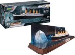Revell easy-click RMS Titanic + 3D Puzzle (Iceberg) 1:600 easy-click RMS Titanic + 3D Puzzle (Айсберг) 1:600