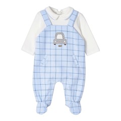 Mayoral Overall 2in1 Auto kariert В целом машина 2в1 проверена