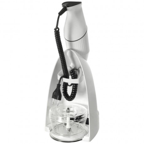 Esge Esge Stabmixer Zauberbasis, On Top gibt es noch eine Mulde, in die der Zerkleinerer passt  Волшебная основа для ручного блендера Esge, сверху корыто, в которое помещается измельчитель.