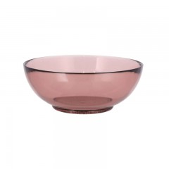 Bitz Bitz Kusintha - Glas pink Schussel d: 20 cm / h: 10,5 cm Bitz Kusintha - Миска стеклянная розовая д: 20 см / в: 10,5 см