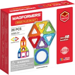 MAGFORMERS Magformers Basic Plus 26 Set Набор Magformer&amp;#39;s Basic Plus 26