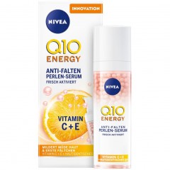 Nivea Q10 Energy Anti-Falten Perlen-Serum  Q10 Energy Жемчужная сыворотка против морщин