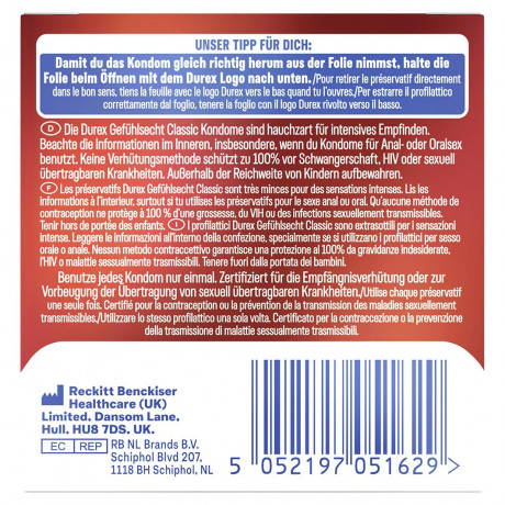 Durex Gefuhlsecht  настоящий