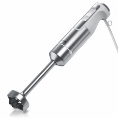 Arendo Arendo Stabmixer, 1000 W, Edelstahl mit stufenloser Geschwindigkeitsregelung, Purierstab Weiss  Погружной блендер Arendo, 1000 Вт, нержавеющая сталь с плавной регулировкой скорости, очищающий стержень белый
