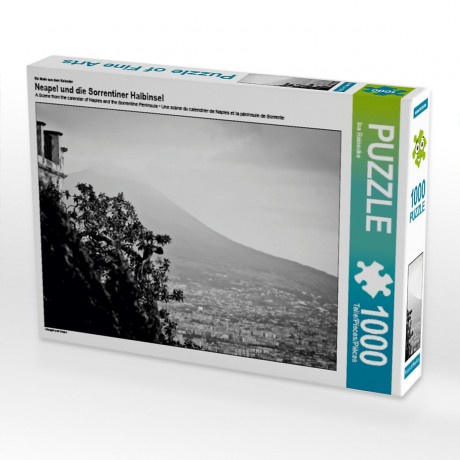 CALVENDO Puzzle CALVENDO Puzzle Neapel und die Sorrentiner Halbinsel Пазл CALVENDO Puzzle Неаполь и полуостров Сорренто