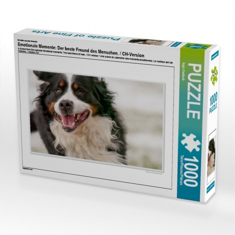 CALVENDO Puzzle CALVENDO Puzzle Emotionale Momente: Der beste Freund des Menschen. \/ CH-Version Пазл CALVENDO Пазл Эмоциональные моменты: Лучший друг человека. \/ версия CH