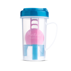 Merula Menstruationstassen Reinigungsbecher Cupscup fur die Mikrowelle Мерула Контейнер для стерилизации менструальной чаши в микроволновой печи