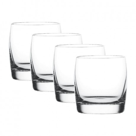 Nachtmann Nachtmann Vivendi Premium - Lead Crystal Whiskybecher Glas Set 4-tlg. 315 ml / h: 86 mm Nachtmann Vivendi Premium - Набор стаканов для виски со свинцовым хрусталем, 4 предм. 315 мл/час: 86 мм