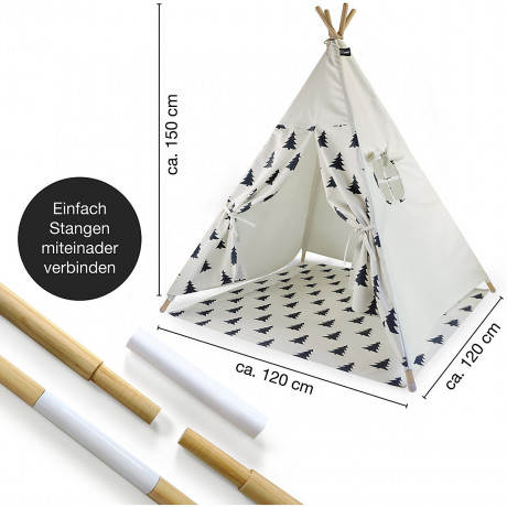 P:OS Hej Loenne Tipi Zelt fur Kinder Hej Loenne типи палатка для детей