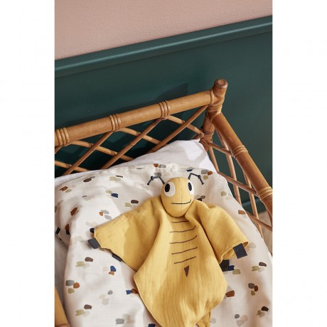 Kids Concept Schmusetuch Biene -gelb Schnuffeltucher Подшлемник для пчел