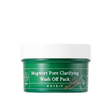 AXIS-Y Mugwort Pore Clarifying Wash Off Pack  Маска для умывания с очищением пор полыни