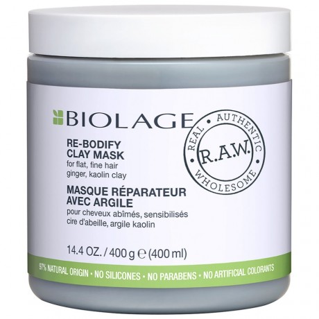 Biolage R.A.W Re-Bodify Mask Haarmaske Maske, 400 мл