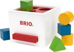BRIO 7-tlg. Holz Sortier-Box 7 шт. деревянный сортировочный ящик