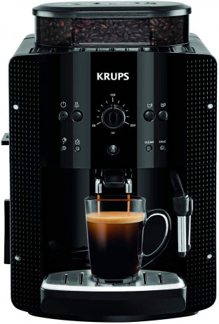Krups Krups Kaffeevollautomat EA8108 Kaffeevollautomat, Maximale Hohe des Tassen-Bereichs: 10,5 cm; Полностью автоматическая кофемашина Krups EA8108 полностью автоматическая кофемашина, максимальная высота чашки: 10,5 см;