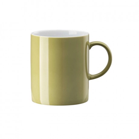 Thomas Thomas Sunny Day Avocado Green Becher mit Henkel gross 0,40 L Кружка Thomas Sunny Day Avocado Green с ручкой большая 0,40 л