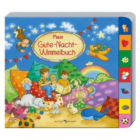 Butzon  Bercker Verlag Mein Gute-Nacht-Wimmelbuch Моя спокойная ночь книга поиск предметов