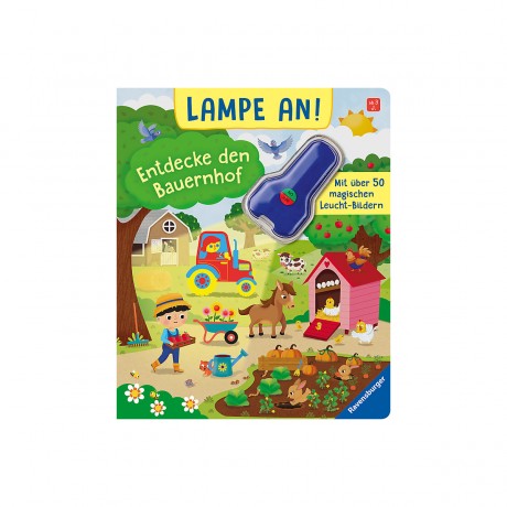Ravensburger Lampe an auf dem Bauernhof! На ферме горит лампа!