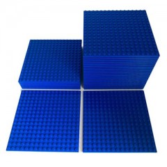 LEGO LEGO 16x16 Bauplatten Blau Platten - Beidseitig bebaubar - Blue 91405 Menge 16x Строительные пластины LEGO 16x16 Синие пластины — для сборки с обеих сторон — синие 91405 Количество 16 шт.