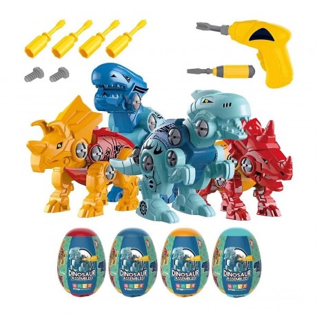 BeebeeRun Steckspiel Dinosaurier-Eier-Set Набор форм для яиц динозавров