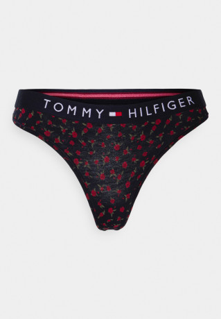 Tommy Hilfiger Thong dark blue/red стринги темно-синий/красный