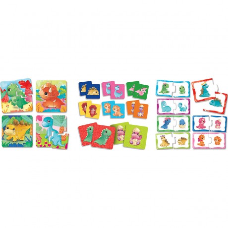 Lisciani Carotina Baby Dinoland (Puzzle + 3D) Carotina Baby Dinoland (Головоломка + 3D)