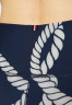 Tommy Hilfiger ROPE FITTED SHORT Leggings navy ROPE FITTED SHORT леггинсы военно-морской