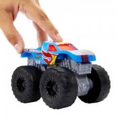 Mattel Hot Wheels Monster Trucks HWDemoDerby-Truck mit Licht- und Gerauscheffekten Hot Wheels Monster Trucks HWDemoDerby грузовик со светом и звуком