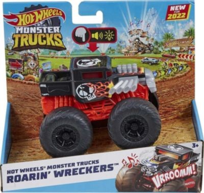Mattel Hot Wheels Monster Trucks Bone Shaker-Truck mit Licht- und Gerauscheffekten Hot Wheels Monster Trucks Грузовик Bone Shaker со светом и звуком