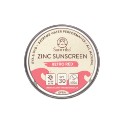 Suntribe Zinksonnencreme  Retro Red LSF30 10g  Солнцезащитный крем с цинком ретро красный SPF30 10 г