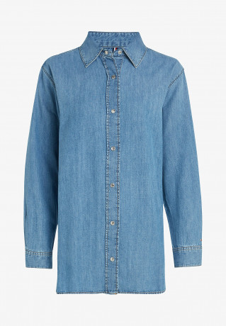 Tommy Hilfiger Button-down blouse lyra Блузка на пуговицах лира