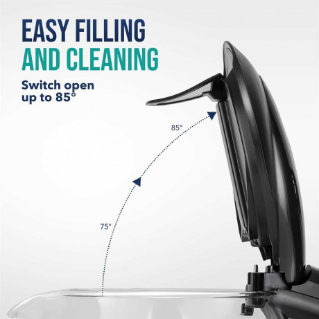 TRESKO TRESKO Wasserkocher 1,7 l 2200 W Glas Wasserkocher LED-Beleuchtung / BPA -frei, 1,7 l, 2200 W, / 360° Edelstahl Sockel / Abschaltautomatik / Filter  Чайник TRESKO 1,7 л, 2200 Вт стеклянный чайник со светодиодной подсветкой / без BPA, 1,7 л, 2200 Вт