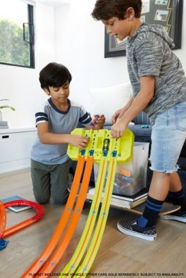 Mattel Hot Wheels Track Builder Unlimited Mehrspurige Speed Box Hot Wheels Track Builder Неограниченная многодорожечная коробка скорости