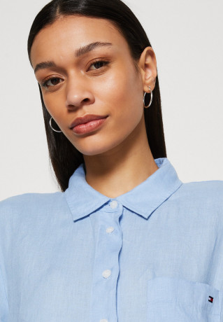 Tommy Hilfiger MIDI  Shirt dress vessel blue Миди платье-рубашка сосуд синий