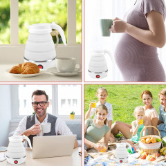 KULER KULER Wasserkocher Reise-Wasserkocher, Faltbarer Wasserkessel, 6 Minuten schnell kochendes Wasser  KULER Kettle Дорожный чайник, складной чайник, быстрое закипание воды за 6 минут