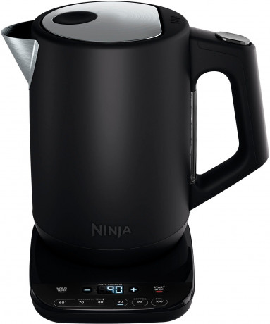 NINJA NINJA Wasserkocher KT200EU, 1,7 l, 3000 W, 40-100 °C, schwarz  Чайник NINJA KT200EU, 1,7 л, 3000 Вт, 40-100 °С, черный
