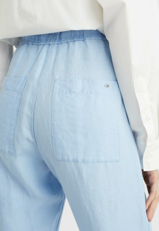 Tommy Hilfiger BOYFIT CAS PULL ON Trousers vessel blue BOYFIT CAS PULL ON Брюки сосуд синий