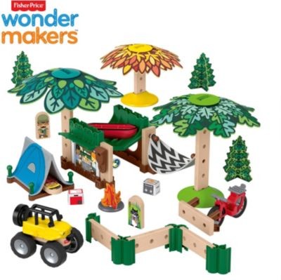 Mattel Fisher-Price Wunder Werker Campingplatz Кемпинг Fisher-Price Miracle Workers