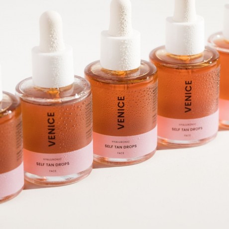 VENICE Hyaluronic Self Tan Drops BODY  Гиалуроновые капли для автозагара ТЕЛО