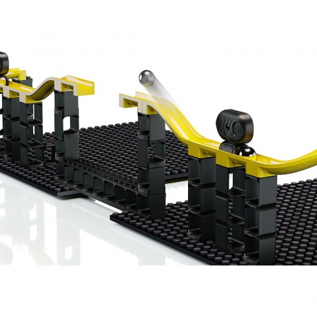 Hubelino Kugelbahn pi Gausskanone Пистолет Пи Гаусса с шариковым треком