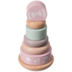 mamabrum Holzstapelturm Stapeln Bausteine Entwicklungsspielzeug Деревянная укладка башни стек строительные блоки развивающая игрушка