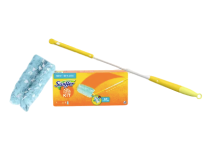 Swiffer Staubmagnet XXL Starter Set (Griff + 2 Tucher) 2stk Свиффер Магнитная щетка для удаления пыли Стартовый комплект XXL: 1 магнитная щетка с телескопической ручкой 90см + 2 сменные салфетки-насадки, 2 упаковки