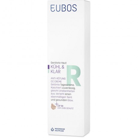 Eubos KUHL & KLAR Anti-Rotung CC Creme LSF 50 KUHL & KLAR СС крем против покраснений SPF 50