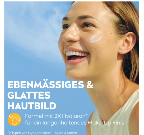 NIVEA SUN Sun Fluid 2in1 Primer & UV Serum, SPF 50+, Сыворотка-праймер для всех типов кожи SPF 50+, быстро впитывается, 30 мл