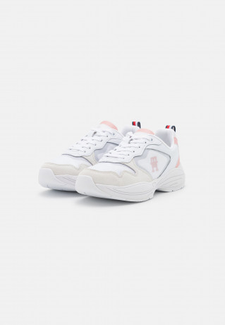 Tommy Hilfiger SPORTY RUNNER Trainers white SPORTY RUNNER Кроссовки белый