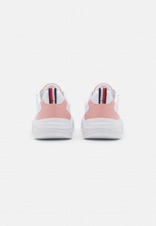 Tommy Hilfiger SPORTY RUNNER Trainers white SPORTY RUNNER Кроссовки белый