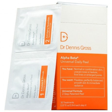 Dr. Dennis Gross Alpha Beta Universal Daily Peel 30 Gesichtspeeling Reinigung, 30 шт.