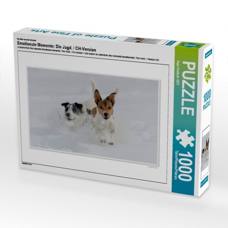 CALVENDO Puzzle CALVENDO Puzzle Emotionale Momente: Die Jagd. \/ CH-Version Пазл CALVENDO Пазл Эмоциональные моменты: Охота. \/ версия CH